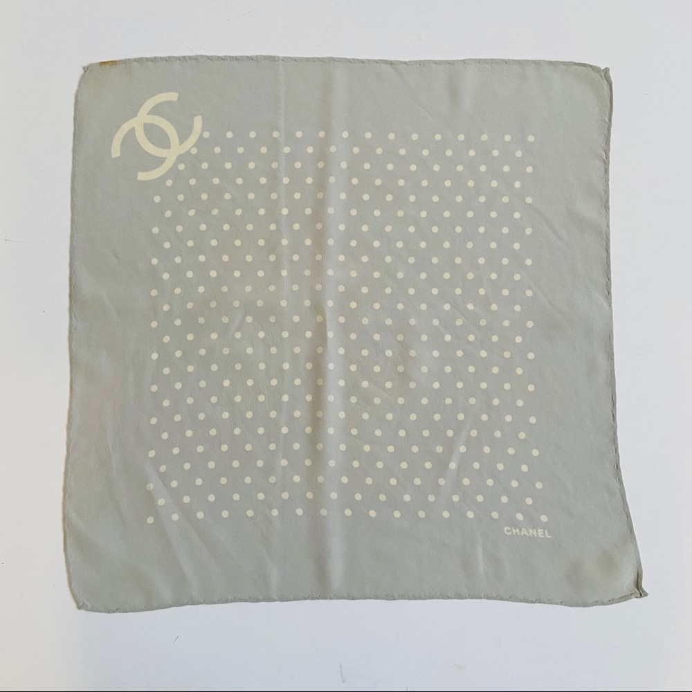 Vintage CHANEL square scarf